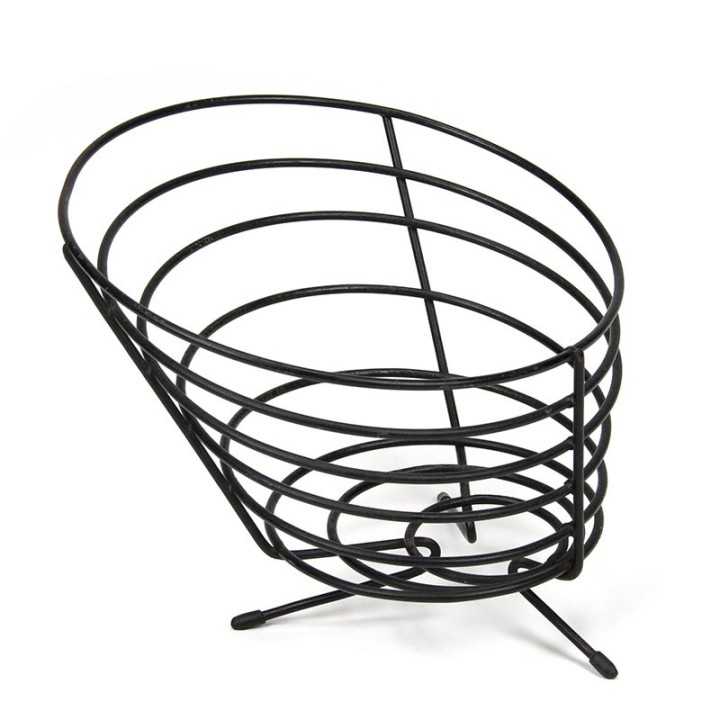 Wire metal vintage fifties fruit bowl