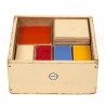 ADO vintage small colored blocks in box