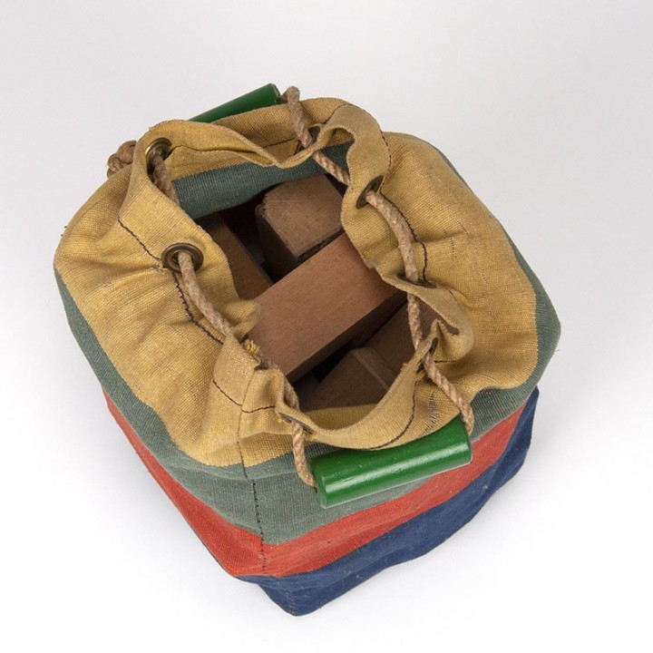 ADO vintage block bag from the 1940s/50s