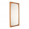 Oak Danish vintage design mirror by Aksel Kjersgaard model 103