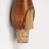 Danish vintage teak hand as opener and cork