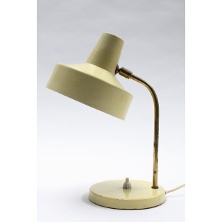 Yellow/ brass table lamp 1960's - Retro Studio
