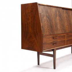Deens vintage palissander dressoir ontwerp Borge Seindal