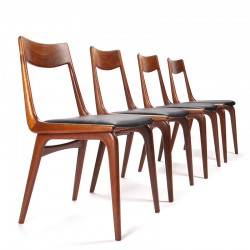 Set vintage Boomerang stoelen design Alfred Christensen