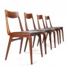 Set of vintage Boomerang chairs design Alfred Christensen