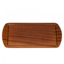 Teak vintage tray from the sixties