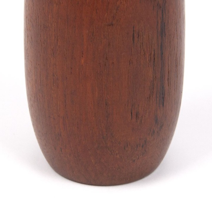 Vintage teak Danish pepper shaker from Wiggers