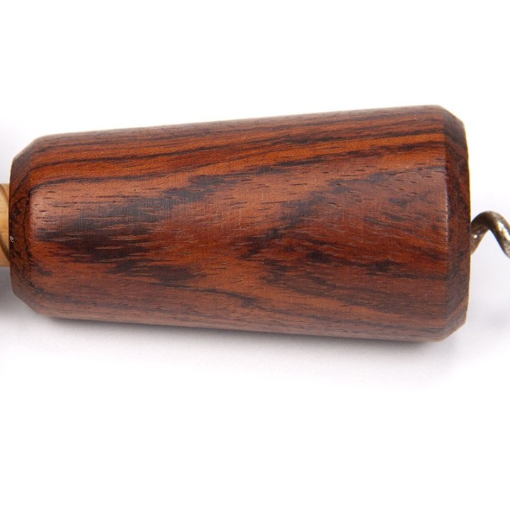 Teakhouten Deense vintage wijnflesopener