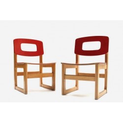 Set of 2 Hukit children's chairs