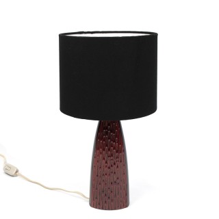 Deense vintage keramiek tafellamp van Lyfa