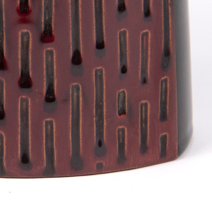 Danish vintage ceramic table lamp from Lyfa