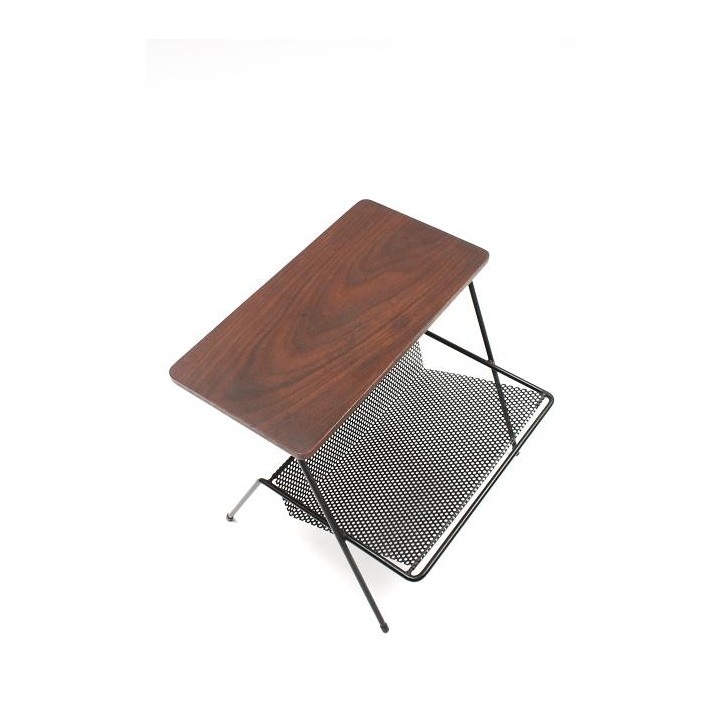 Bijzettafel met krantenrek - Retro Studio