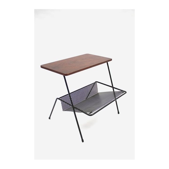 Bijzettafel met krantenrek - Retro Studio