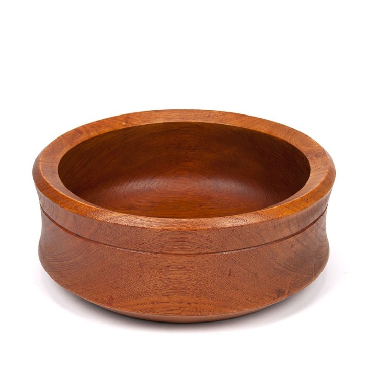 Large round model Danish vintage salad bowl