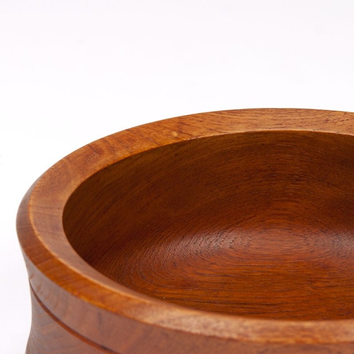 Groot rond model Deense vintage saladeschaal