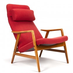 Kontur vintage lounge chair design Alf Svensson for Fritz Hansen