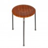 Industrial vintage Danish stool from the 60s