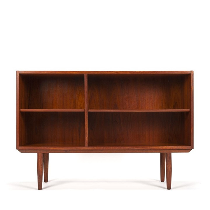 Teak vintage bookcase low model