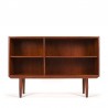 Teak vintage bookcase low model
