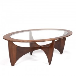 Gplan oval model vintage Astro coffee table
