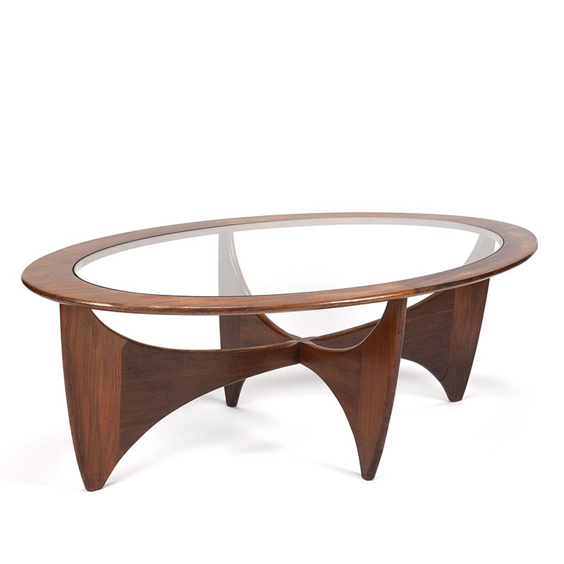 Gplan oval model vintage Astro coffee table