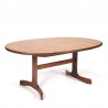 Oval model vintage extendable dining table from Gplan