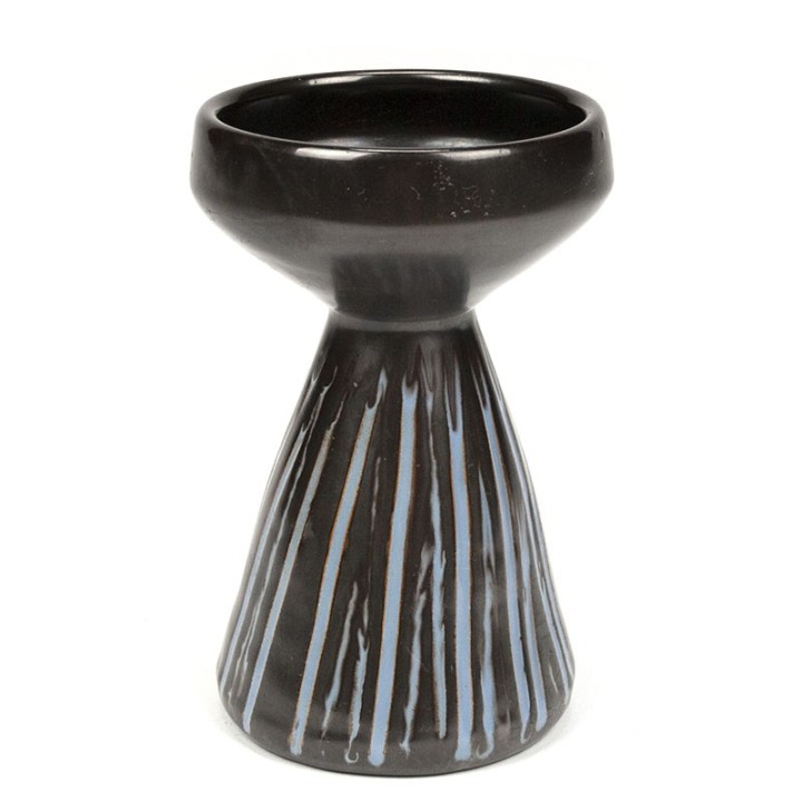 Ceramic vintage flower bulb vase