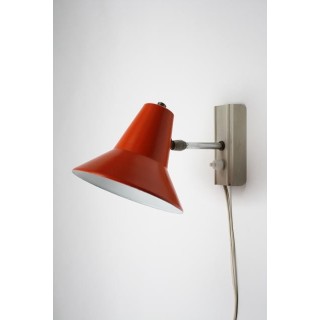 Wall lamp with orange shade - Retro Studio