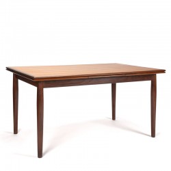 Teak vintage Danish extendable dining table