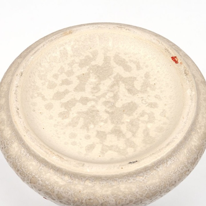 Gekleurde vintage West-Germany vaas kan model