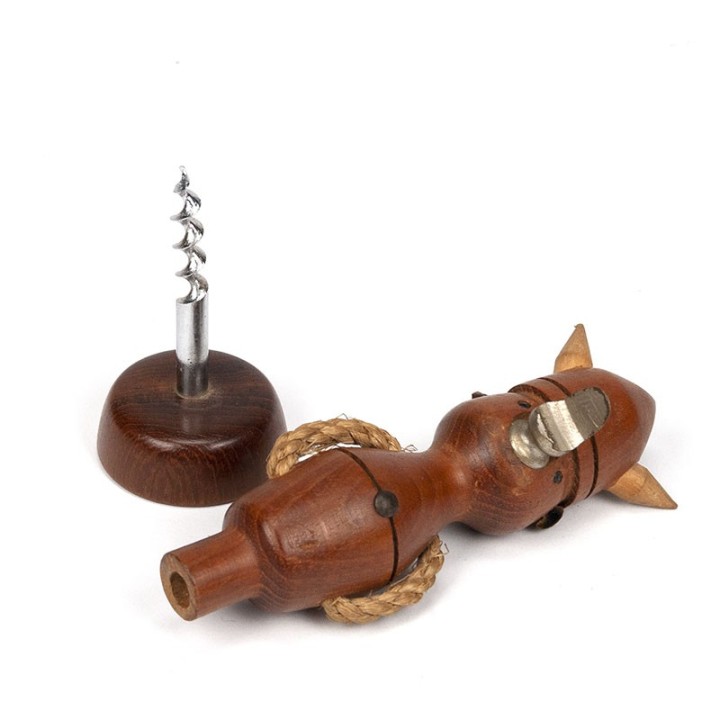 Deens vintage viking poppetje als opener