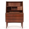 Danish vintage secretary in high quality teak