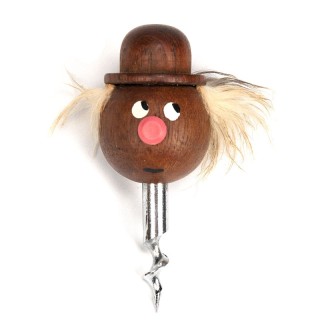 Scandinavian vintage corkscrew as a male