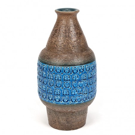 Italian vintage ceramic vase by Aldo Londi for Bitossi