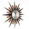 Vintage klok van Metamec zon vorm