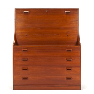 Børge Mogensen vintage design secretaire voor Søborg Møbler