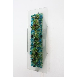 Wall lamp with pieces of glass - Retro Studio