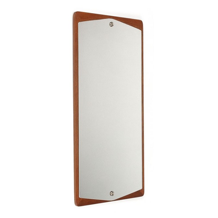 Rectangular Danish Vintage Mirror