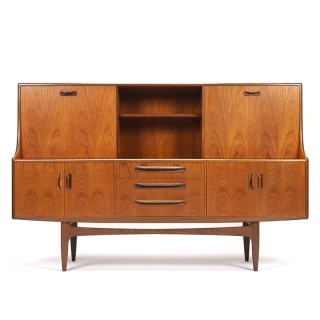 Groot Gplan vintage dressoir ontwerp Victor Wilkins