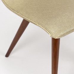 Vintage eettafel stoel ontwerp G.J. van Os