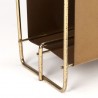 Vintage magazine rack from the seventies