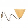 Danish vintage wall lamp from the forties/fifties
