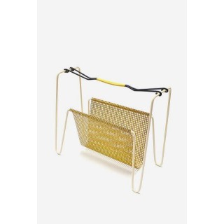 Metalen magazinerek geel - Retro Studio