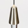 Set vintage ijspegel hanglampen design Atelje Engberg