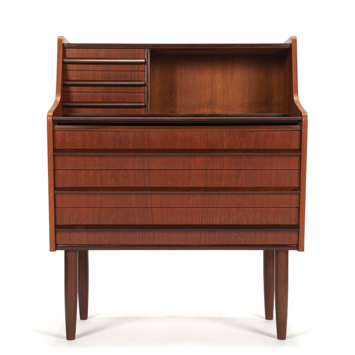 Danish teak vintage secretary furniture