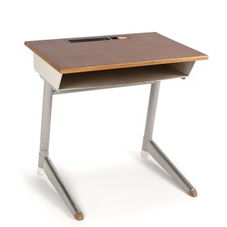 Industrial vintage children's school desk sixties