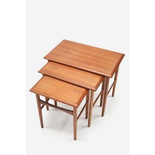 Set of 3 Danish nesttables - Retro Studio