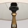 Vintage Deense messing tafellamp van Frandsen