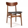 Danish dining table chair vintage model sixties