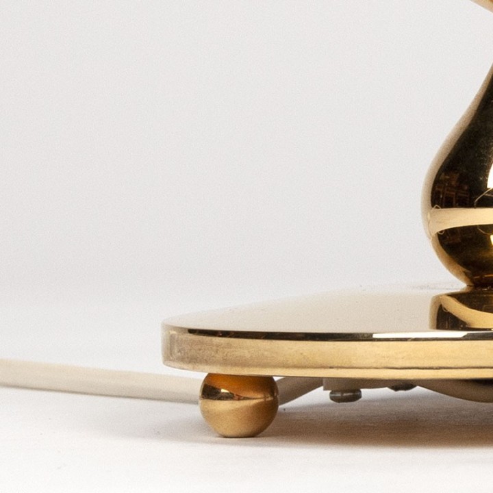 H. Asmussen vintage Danish design table lamp